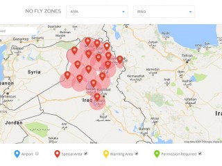 DJI با تعریف مناطق پرواز ممنوع در عراق و سوریه با داعش مقابله می‌کند
