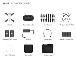 کوادکوپتر دی جی آی اسپارک کمبو DJI Spark Fly More Combo