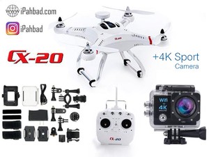 کوادکوپتر حرفه ای چرسون Cheerson CX-20 +دوربین 4K ورزشی