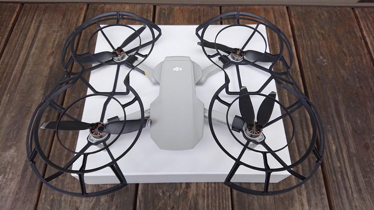 DJI Mavic Mini with propeller guard cage