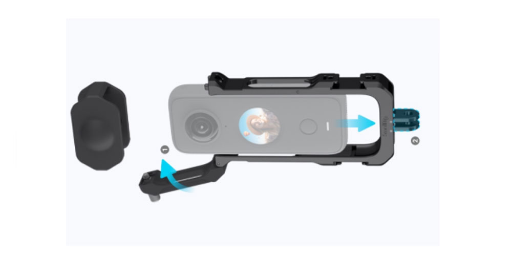 insta360 one x2 utility frame