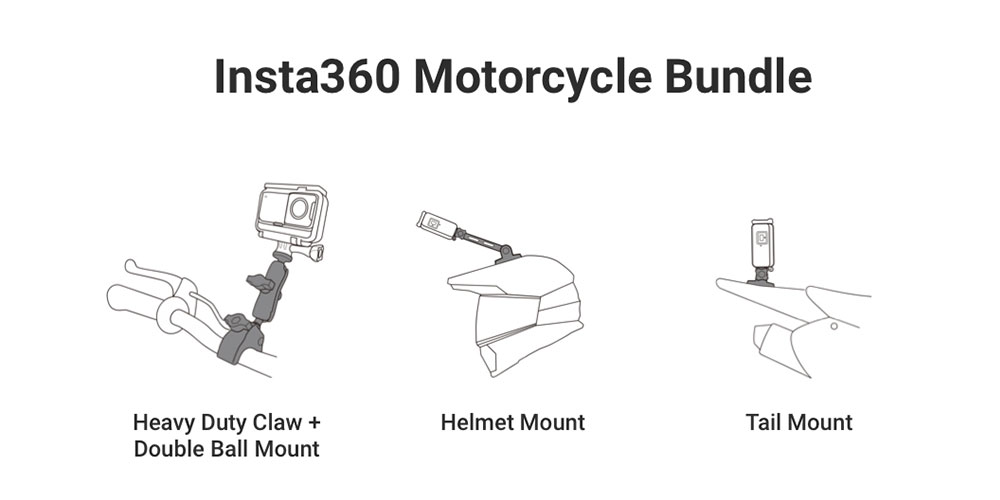 گیره Motorcycle Mount Bundle