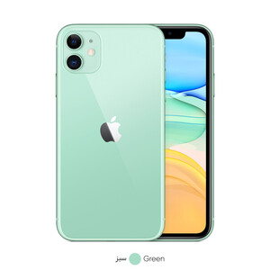 گوشی موبایل اپل مدل iPhone 11  ظرفیت 128 گیگابایت و رم 4 گیگابایت -گوشی کارکرده وریجستر شده با ده روز مهلت تست