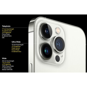 گوشی موبایل اپل مدل iPhone 13 Pro Max   ظرفیت 256 گیگابایت و رم 6 گیگابایت -ریجسترشده - کارکرده با ده روز مهلت تست