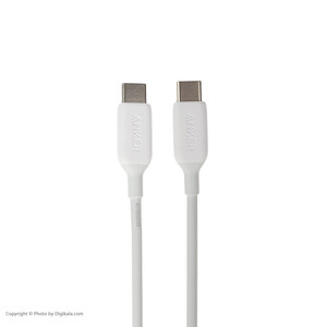 شارژر دیواری انکر مدل B2019 به همراه کابل USB-C به USB-C با گارانتی 18 ماهه شرکتی