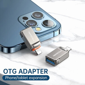 otg  آیفون -مبدل USB به لایتینینگ مک دودو مدل OT-8600