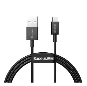 کابل تبدیل 1 متری USB به MicroUSB باسئوس مدل Superior CAMYS-01