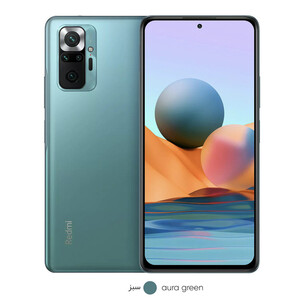 گوشی موبایل شیائومی مدل Redmi Note 10 Pro دو سیم‌ کارت ظرفیت 128گیگابایت و رم 8 گیگابایت - گلوبال-ریجسترشده - کارکرده با ده روز مهلت تست