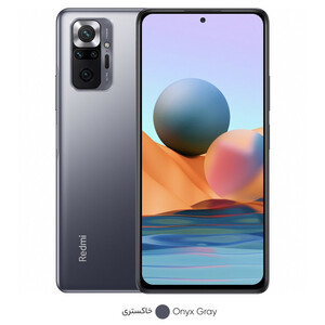 گوشی موبایل شیائومی مدل Redmi Note 10 Pro دو سیم‌ کارت ظرفیت 128گیگابایت و رم 8 گیگابایت - گلوبال-ریجسترشده - کارکرده با ده روز مهلت تست