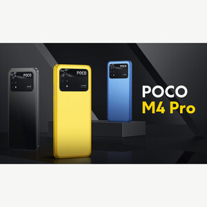 گوشی موبایل شیائومی مدل POCO M4 Pro 2201117PG دو سیم کارت ظرفیت 128 گیگابایت و رم 6 گیگابایت (ریجسترشده - کارکرده با ده روز مهلت تست )