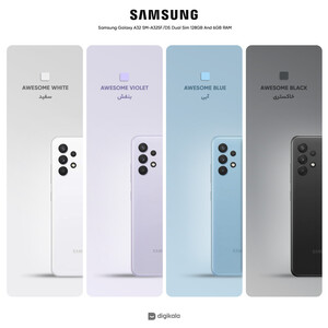 گوشی موبایل سامسونگ مدل Galaxy A32  دو سیم‌کارت ظرفیت 128 گیگابایت و رم 6 گیگابایت(کارکرده با ده روز مهلت تست)