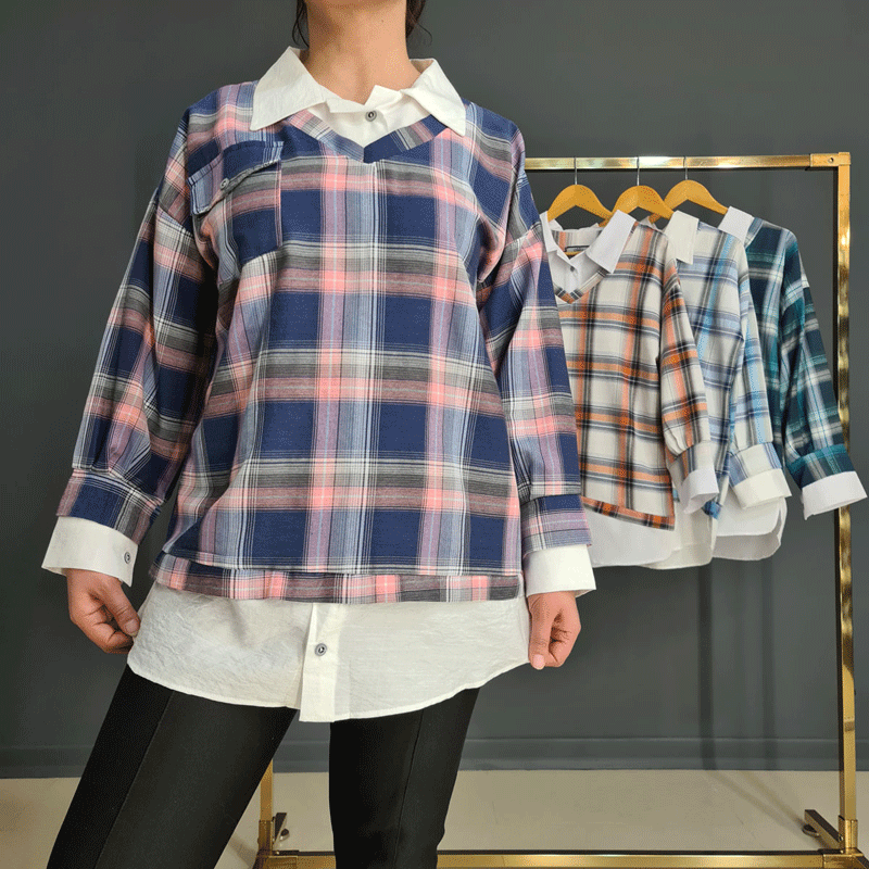 تونیک وست چهارخونه