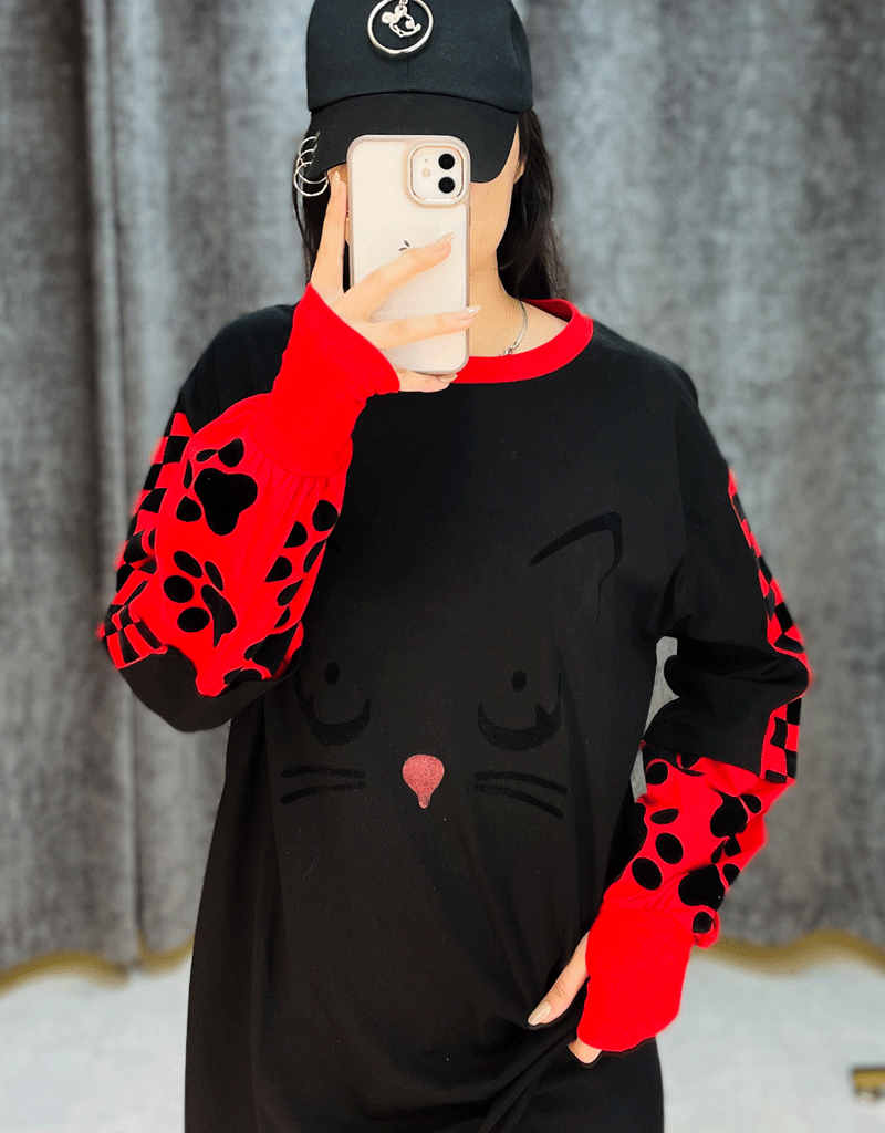 تونیک دخترانه فینگردار