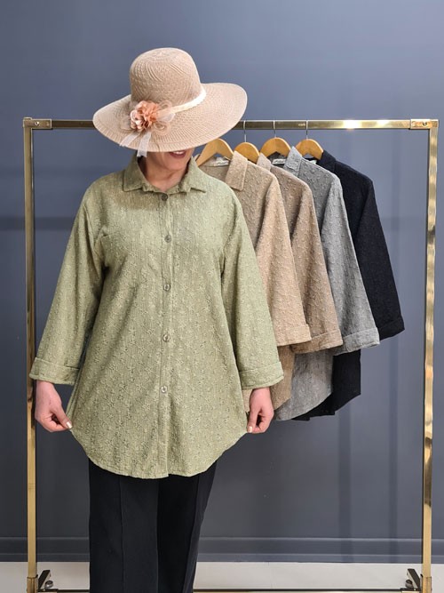 شومیز  مانتویی ستاره