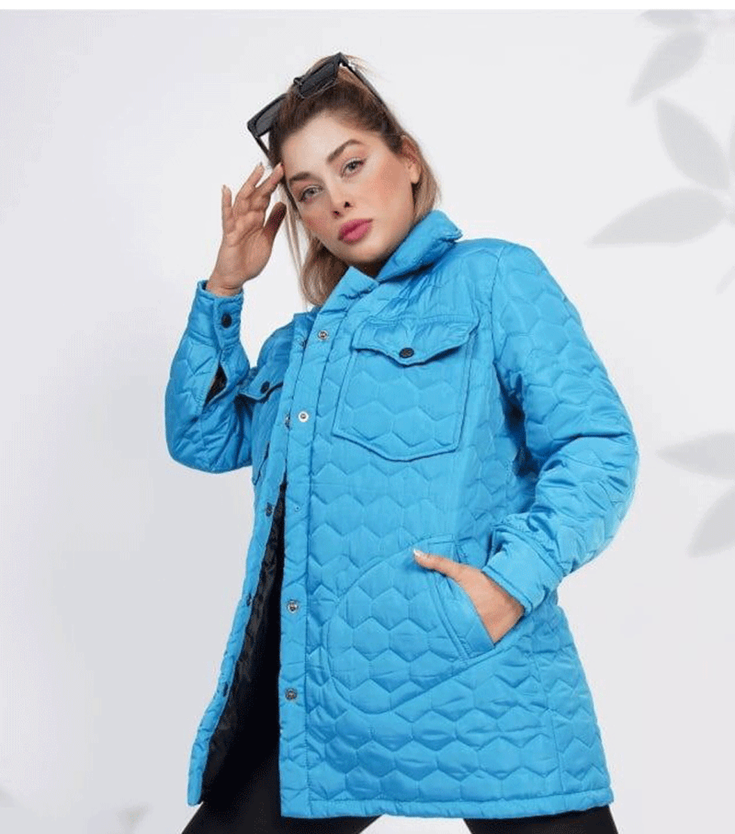 کاپشن دخترانه چهار جیب