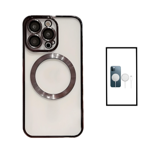 قاب شفاف محافظ لنزدار مگ سیف Q Series مناسب گوشی Iphone 13 promax