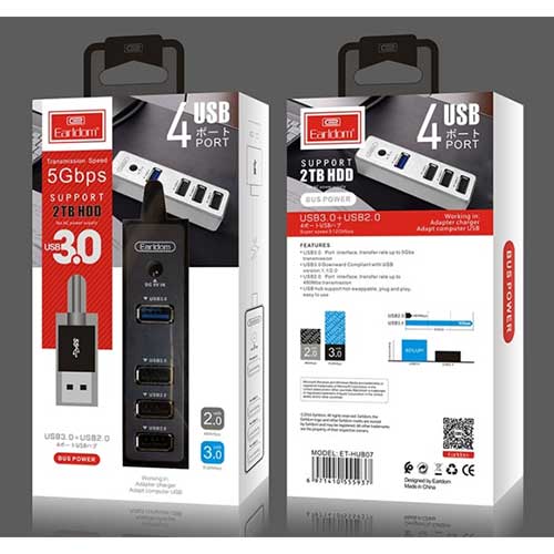 هاب تایپ سی EARLDOM ET07