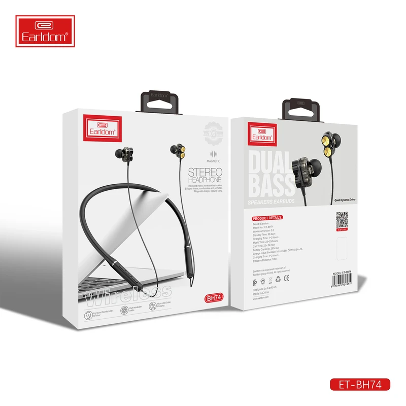 هندزفری بلوتوث پشت گردنی EARLDOM BH74