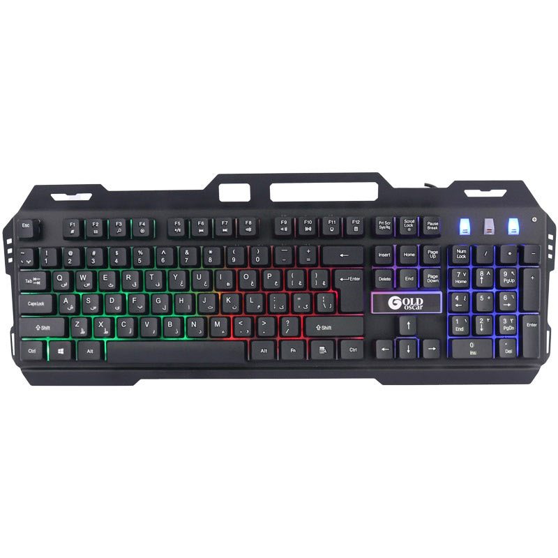 کیبورد سیمدار گیمینگ OSCAR 18
