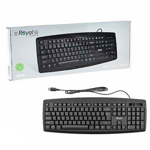 کیبورد سیمدار ROYAL 315