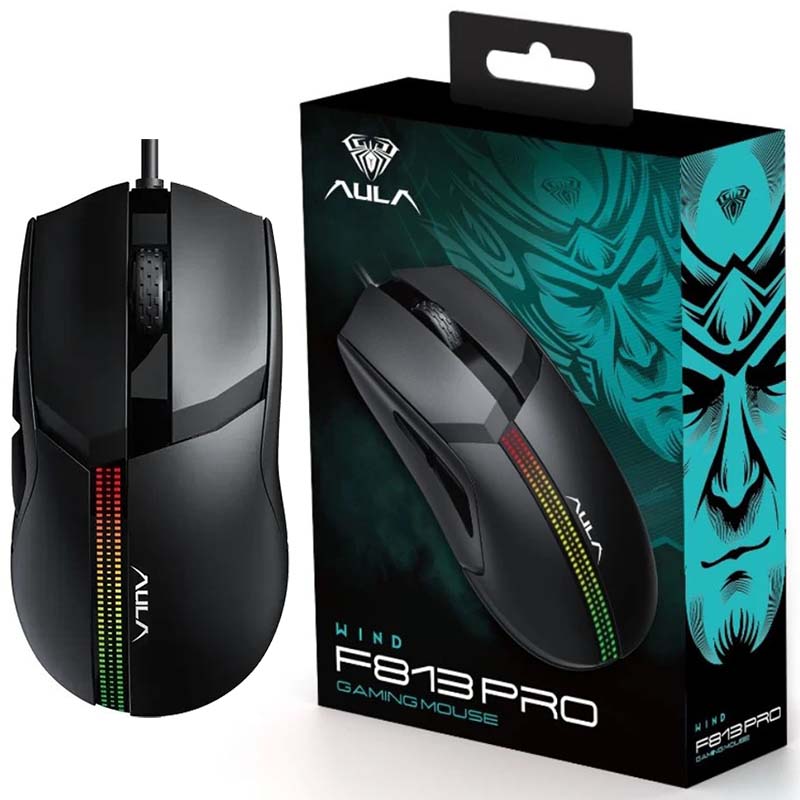 ماوس سیمدار گیمینگ AULA F813 PRO