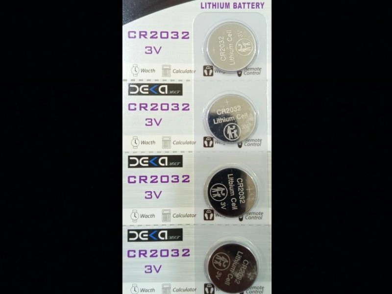 باتری سکه ای 2032 ورق 5 عددی DEKA