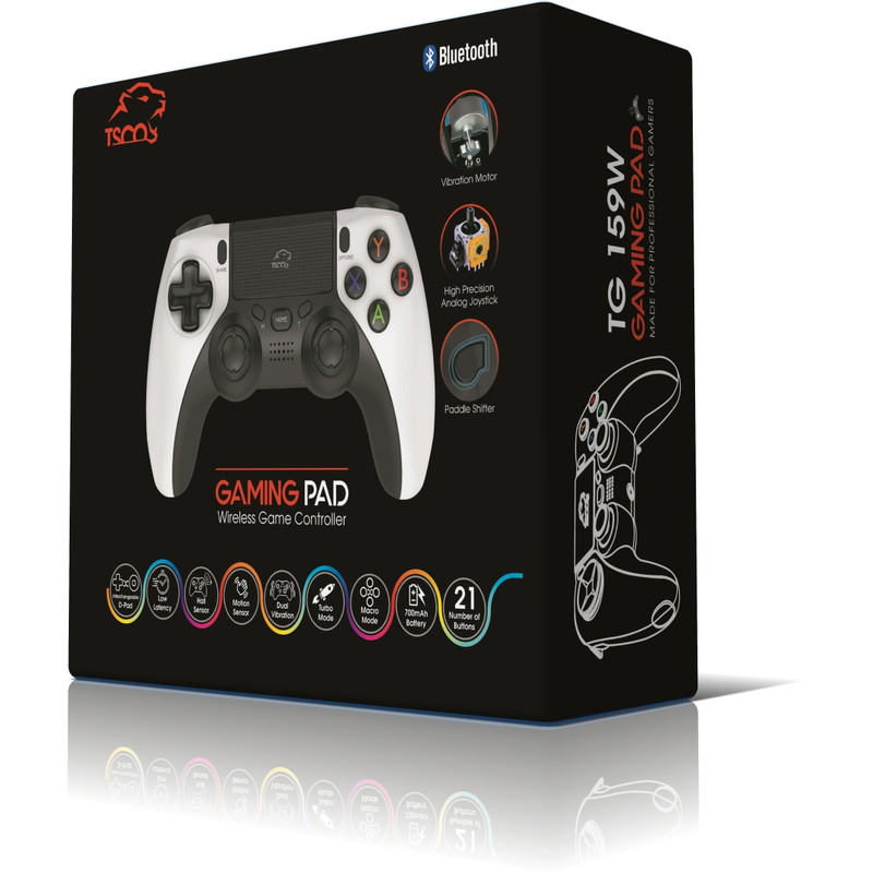 دسته بازی تک شوک بی سیم TSCO TG159W