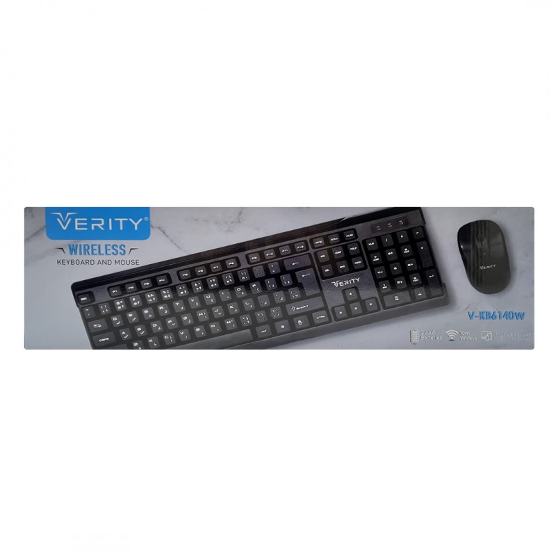 کیبورد و ماوس بی سیم VERITY 6140