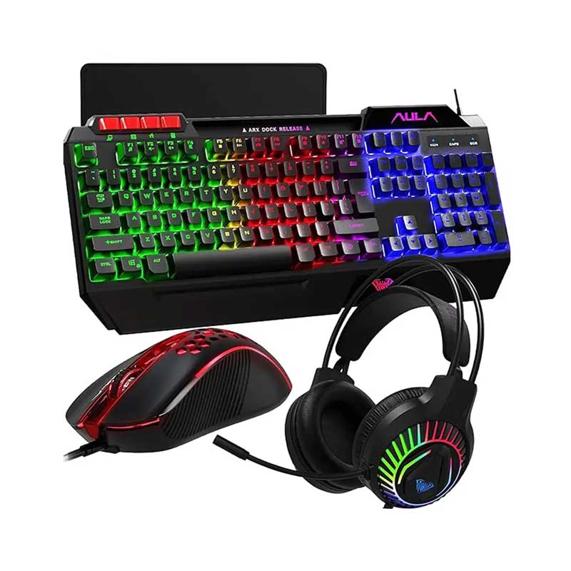 پک گیمینگ کامل AULA T650