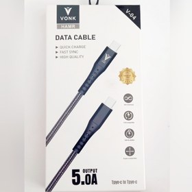 کابل شارژر تایپ سی به تایپ سی  HAMR V04