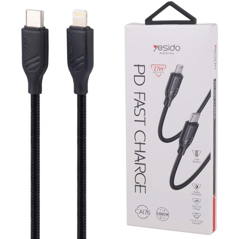 کابل شارژر تایپ سی به آیفون YESIDO CA176