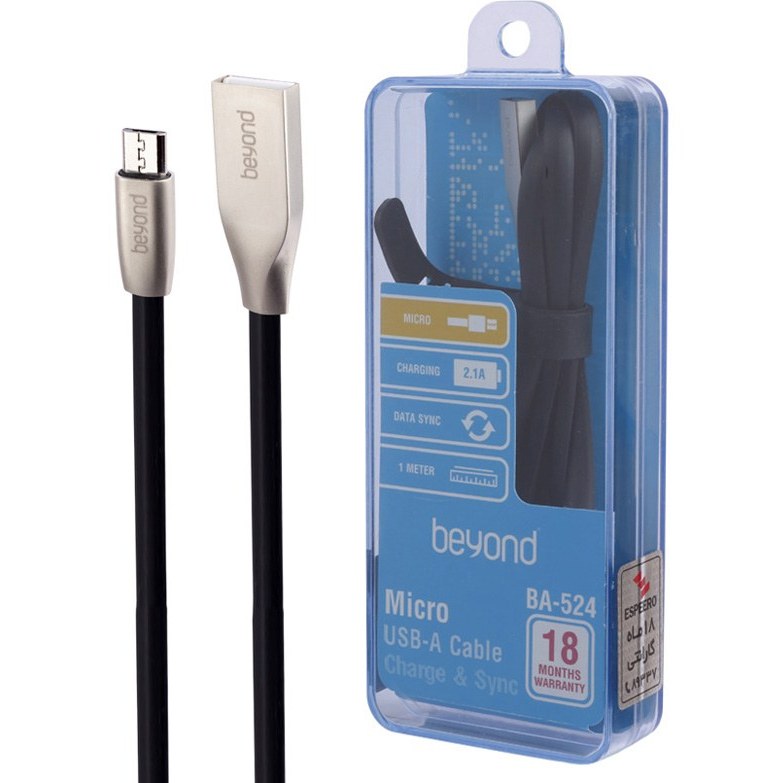 کابل شارژر میکرو BEYOND 524
