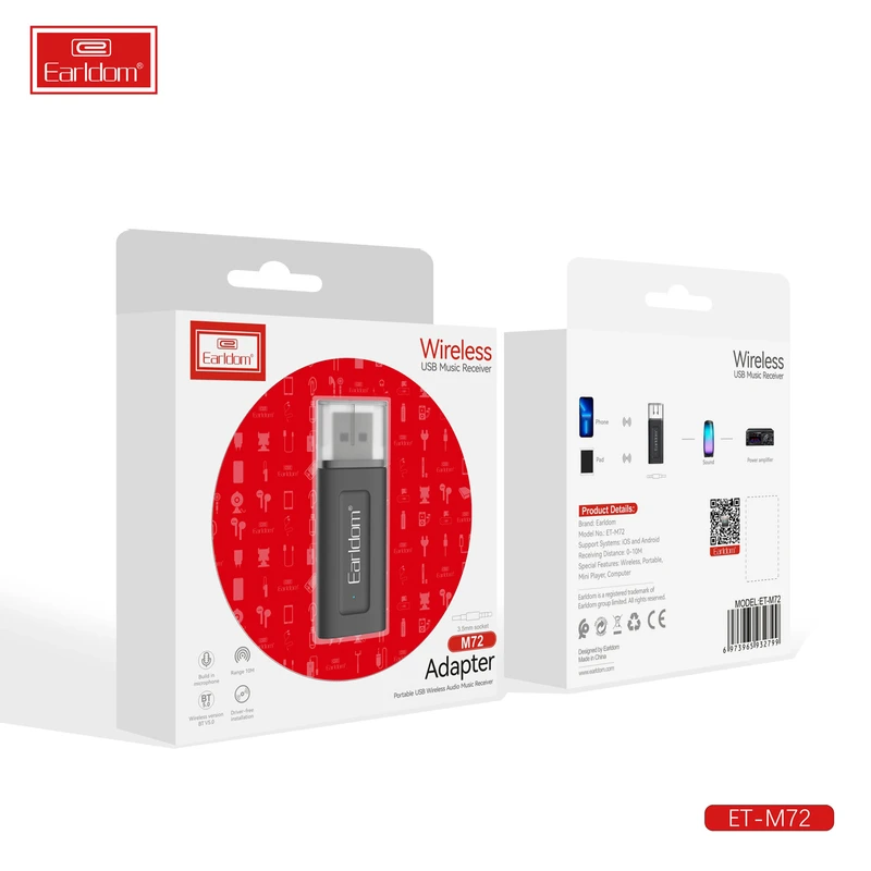 دانگل بلوتوث خودرو EARLDOM M72