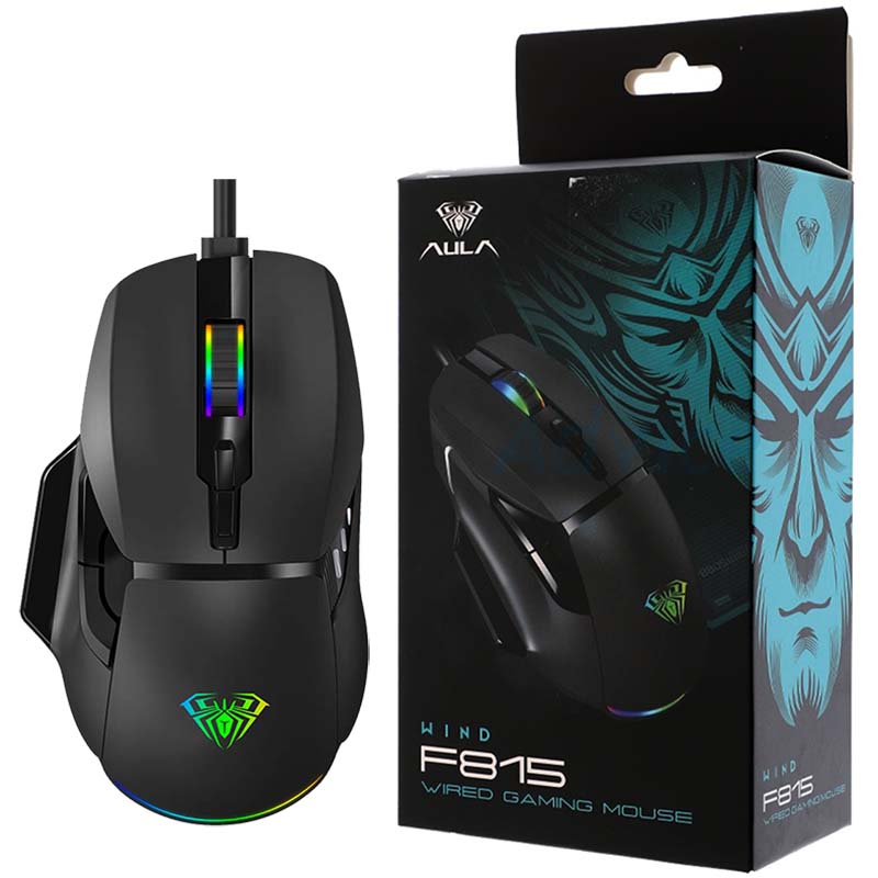 ماوس سیمدار گیمینگ AULA F815