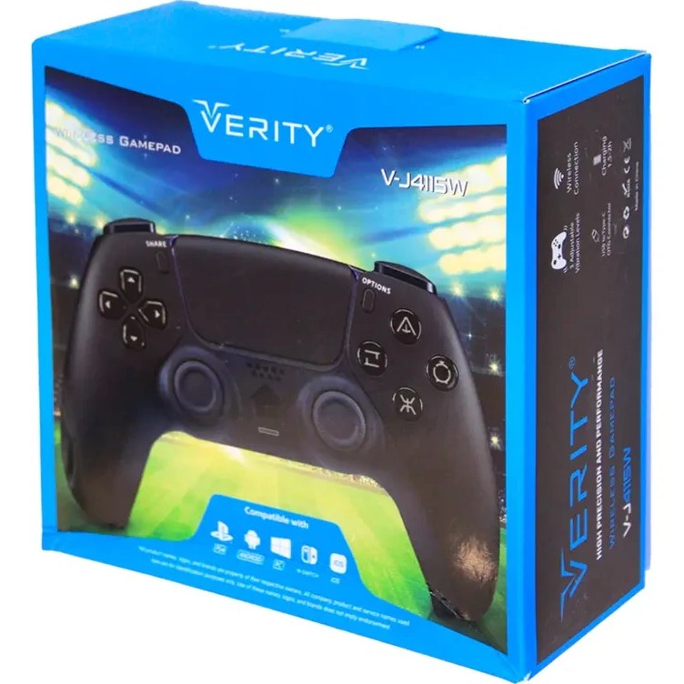 دسته بازی تک شوک فانتزی بی سیم VERITY 4115