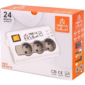 محافظ برق 3 خانه OMEGA 3M P3000