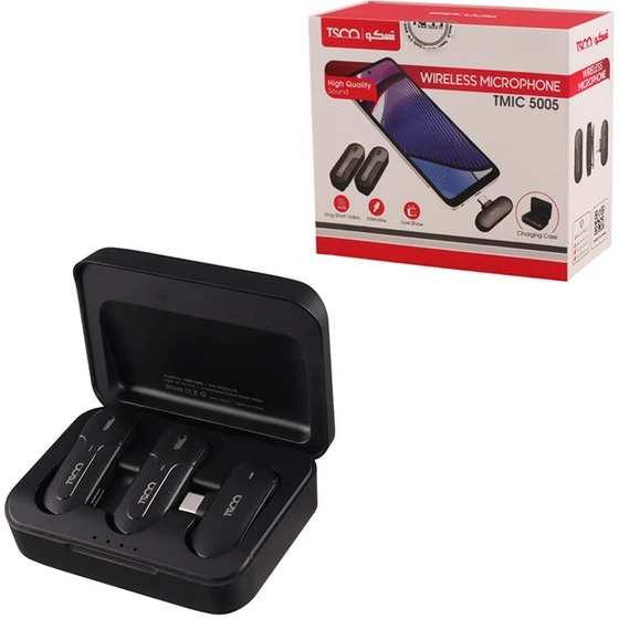 میکروفن یقه ای بی سیم TSCO TMIC 5005W
