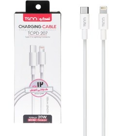 کابل شارژر تایپ سی به  آیفون TSCO TCPD207