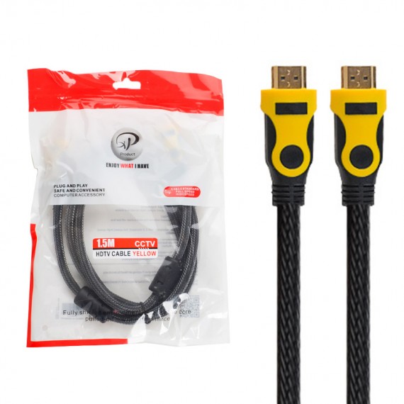 کابل XP 1.5M  YELLOW HDMI