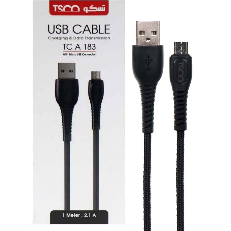 کابل شارژر میکرو TSCO TCA183