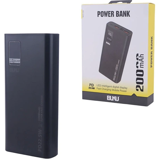 پاوربانک BUKU MG106 22.5W 20000MAH