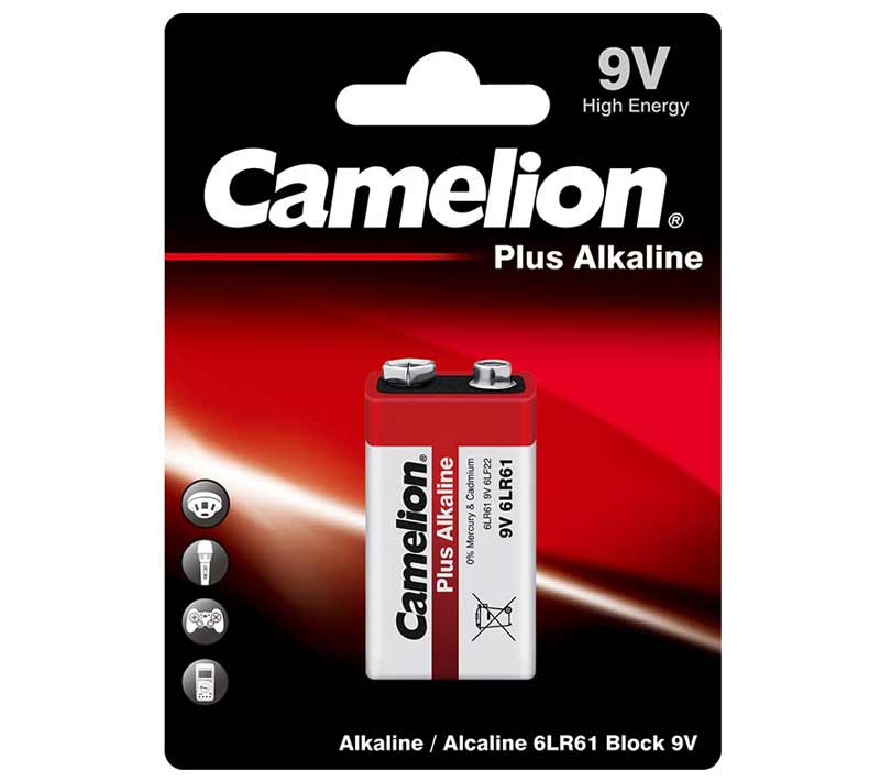 باطری کتابی CAMELION 9V