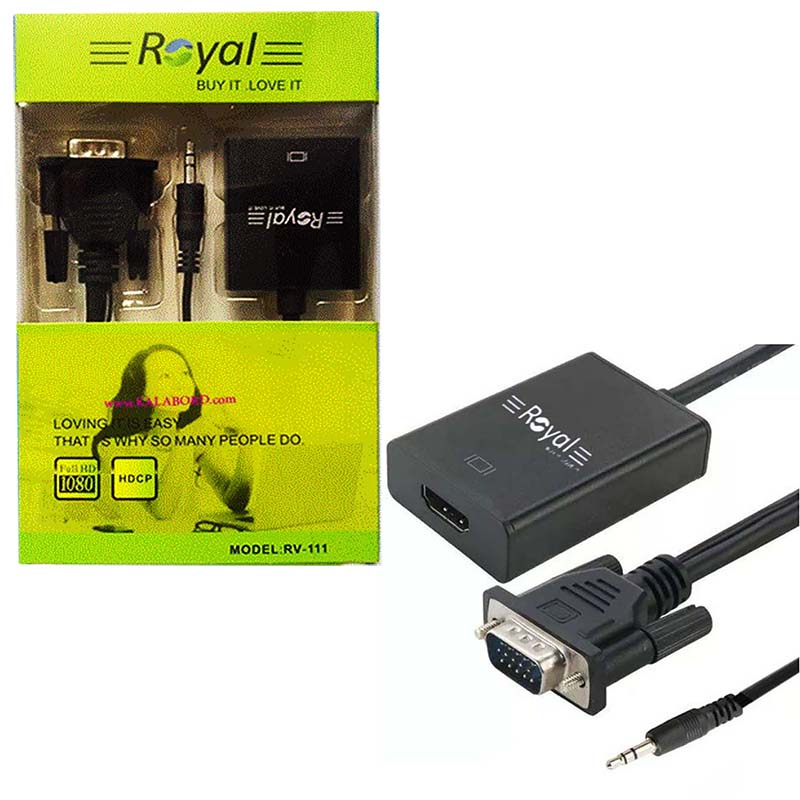 تبدیل ROYAL VGA TO HDMI