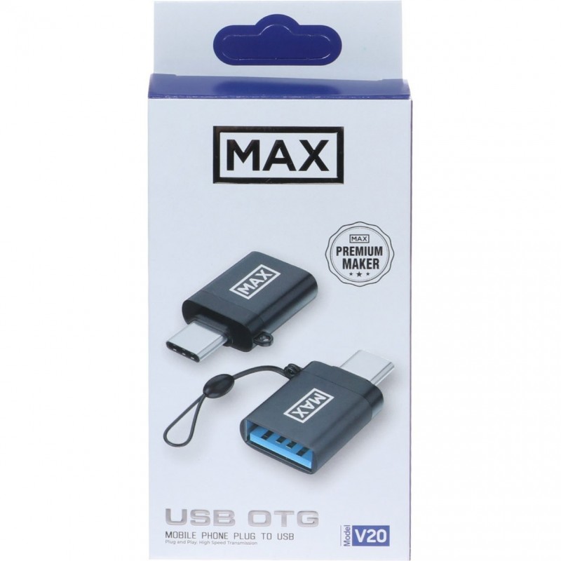 تبدیل OTG تایپ سی MAX V20