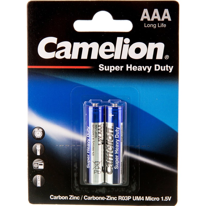 باتری نیم قلمی کارتی  CAMELION