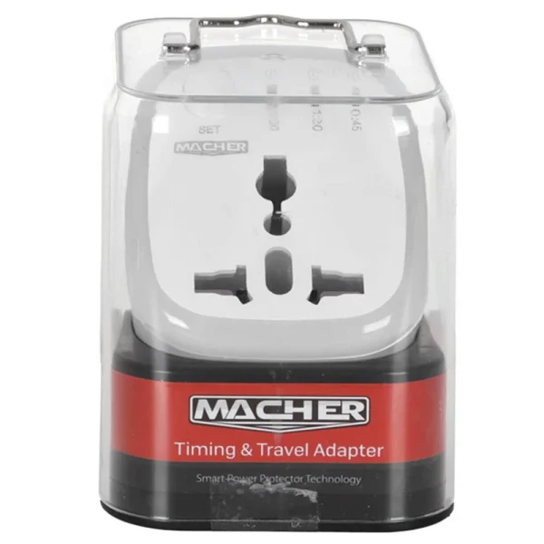 تبدیل برق سه به دو تایمردار MACHER MR265