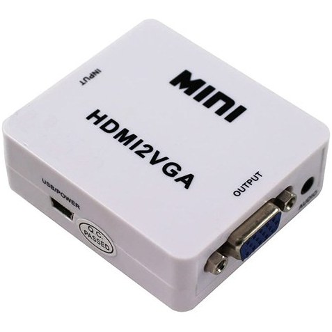 تبدیل  پک زرد HDMI TO VGA + AUDIO