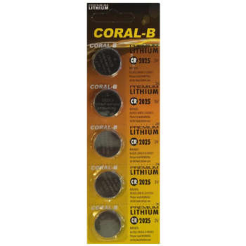باتری سکه ای CORAL-B 2025