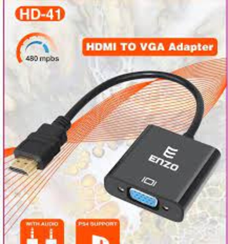 تبدیل ENZO HDMI TO VGA HD41