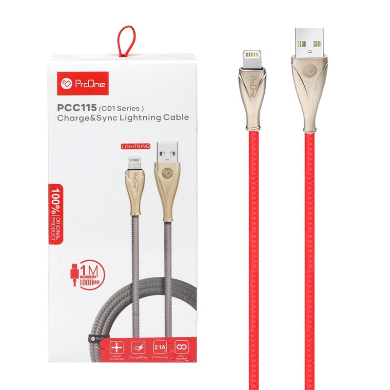 کابل شارژر آیفون PROONE PCC115